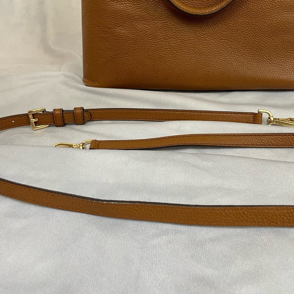 Michael Kors Tan Leather Satchel - Picture 11 of 13